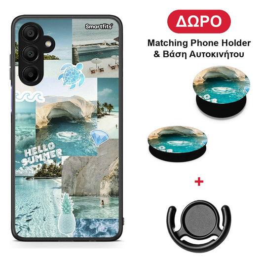 Aesthetic Summer - Samsung A15 5G θήκη + Δώρο Phone Holder & Βάση Αυτοκινήτου