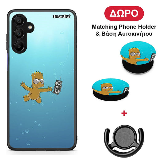 Chasing Money - Samsung A15 5G θήκη + Δώρο Phone Holder & Βάση Αυτοκινήτου