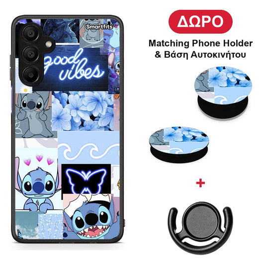 Collage Good Vibes - Samsung A15 5G θήκη + Δώρο Phone Holder & Βάση Αυτοκινήτου