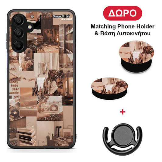 Collage You Can - Samsung A15 5G θήκη + Δώρο Phone Holder & Βάση Αυτοκινήτου