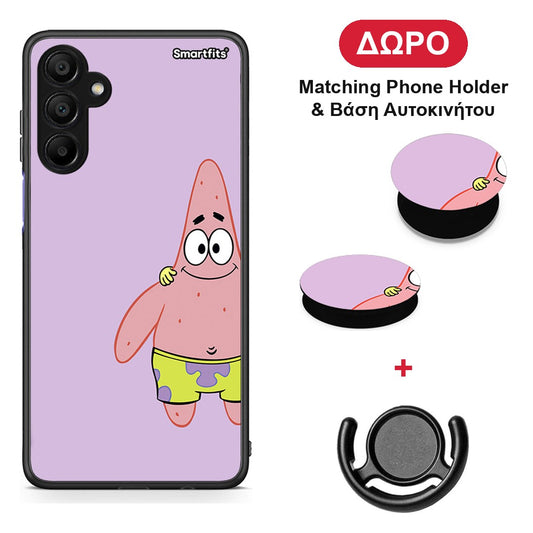 Friends Patrick - Samsung A15 5G θήκη + Δώρο Phone Holder & Βάση Αυτοκινήτου