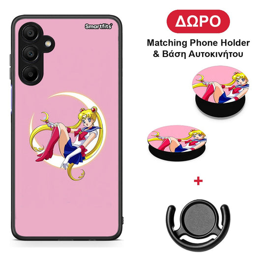 Moon Girl - Samsung A15 5G θήκη + Δώρο Phone Holder & Βάση Αυτοκινήτου