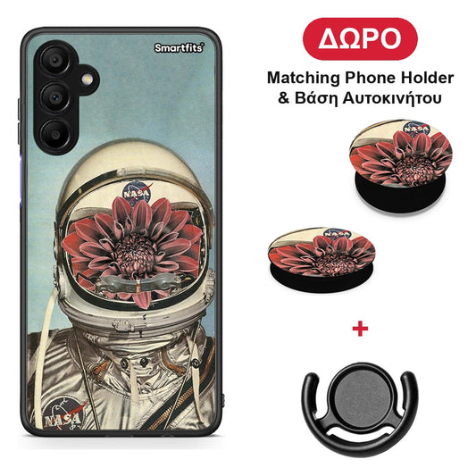 Nasa Bloom - Samsung A15 5G θήκη + Δώρο Phone Holder & Βάση Αυτοκινήτου