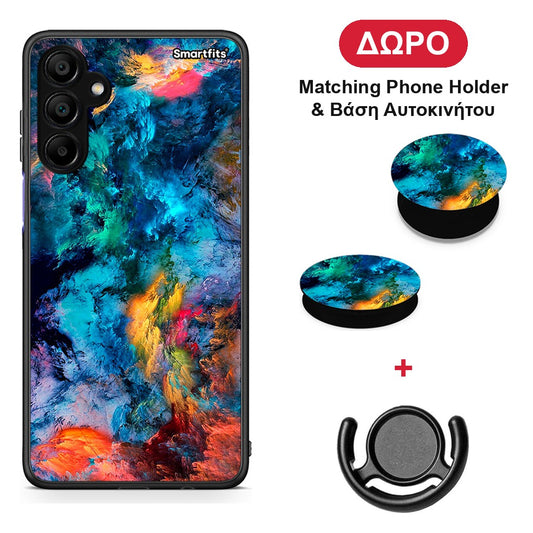 Paint Crayola - Samsung A15 5G θήκη + Δώρο Phone Holder & Βάση Αυτοκινήτου