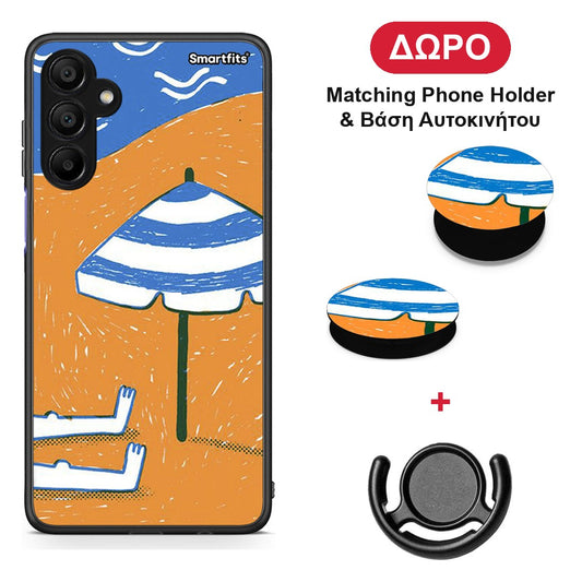 Summering - Samsung A15 5G θήκη + Δώρο Phone Holder & Βάση Αυτοκινήτου