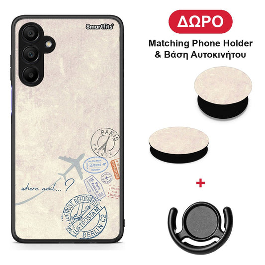 Where Next - Samsung A15 5G θήκη + Δώρο Phone Holder & Βάση Αυτοκινήτου
