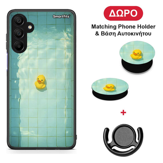 Yellow Duck - Samsung A15 5G θήκη + Δώρο Phone Holder & Βάση Αυτοκινήτου