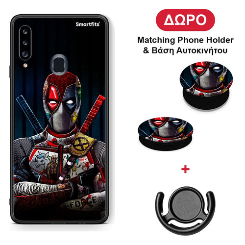 Funny Guy - Samsung Galaxy A20s θήκη + Δώρο Phone Holder & Βάση Αυτοκινήτου