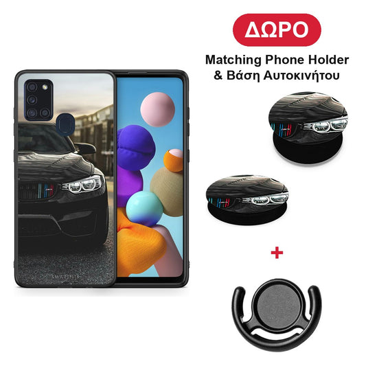 Racing M3 - Samsung Galaxy A21s θήκη + Δώρο Phone Holder & Βάση Αυτοκινήτου