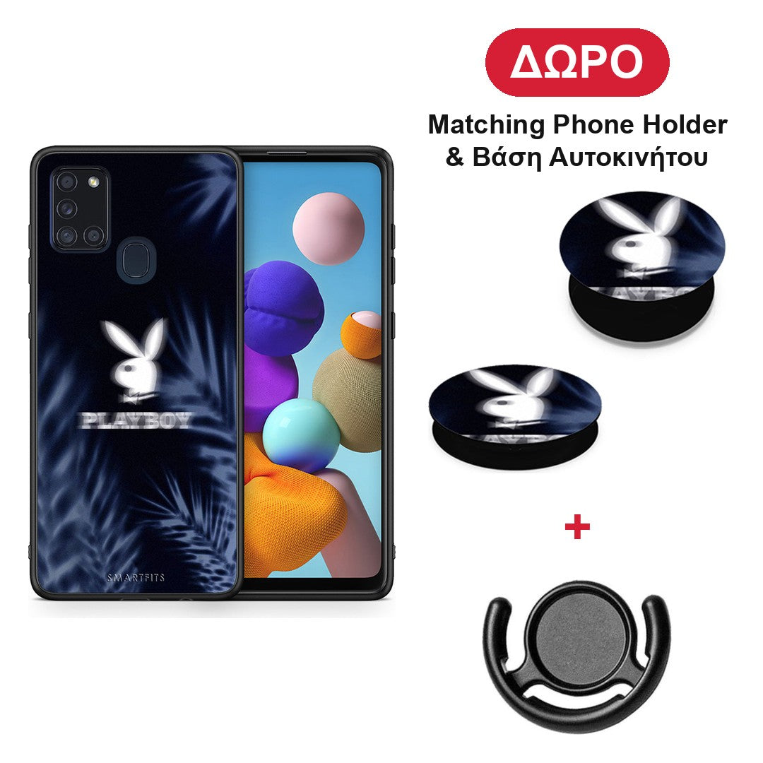 Sexy Rabbit - Samsung Galaxy A21s θήκη + Δώρο Phone Holder & Βάση Αυτοκινήτου