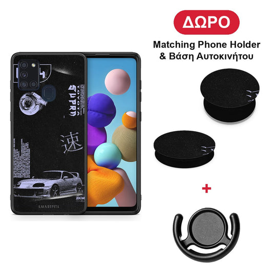 Tokyo Drift - Samsung Galaxy A21s θήκη + Δώρο Phone Holder & Βάση Αυτοκινήτου
