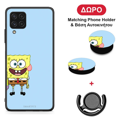 Friends Bob - Samsung Galaxy A22 4G θήκη + Δώρο Phone Holder & Βάση Αυτοκινήτου