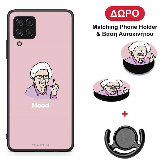 PopArt Mood - Samsung Galaxy A22 4G θήκη + Δώρο Phone Holder & Βάση Αυτοκινήτου