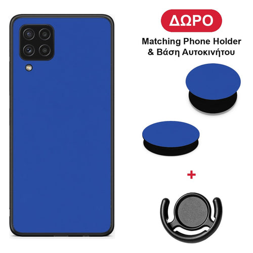 Royal Blue - Samsung Galaxy A22 4G θήκη + Δώρο Phone Holder & Βάση Αυτοκινήτου