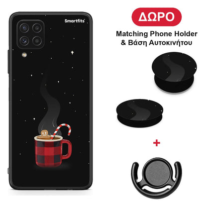 Xmas Bathing - Samsung Galaxy A22 4G θήκη + Δώρο Phone Holder & Βάση Αυτοκινήτου