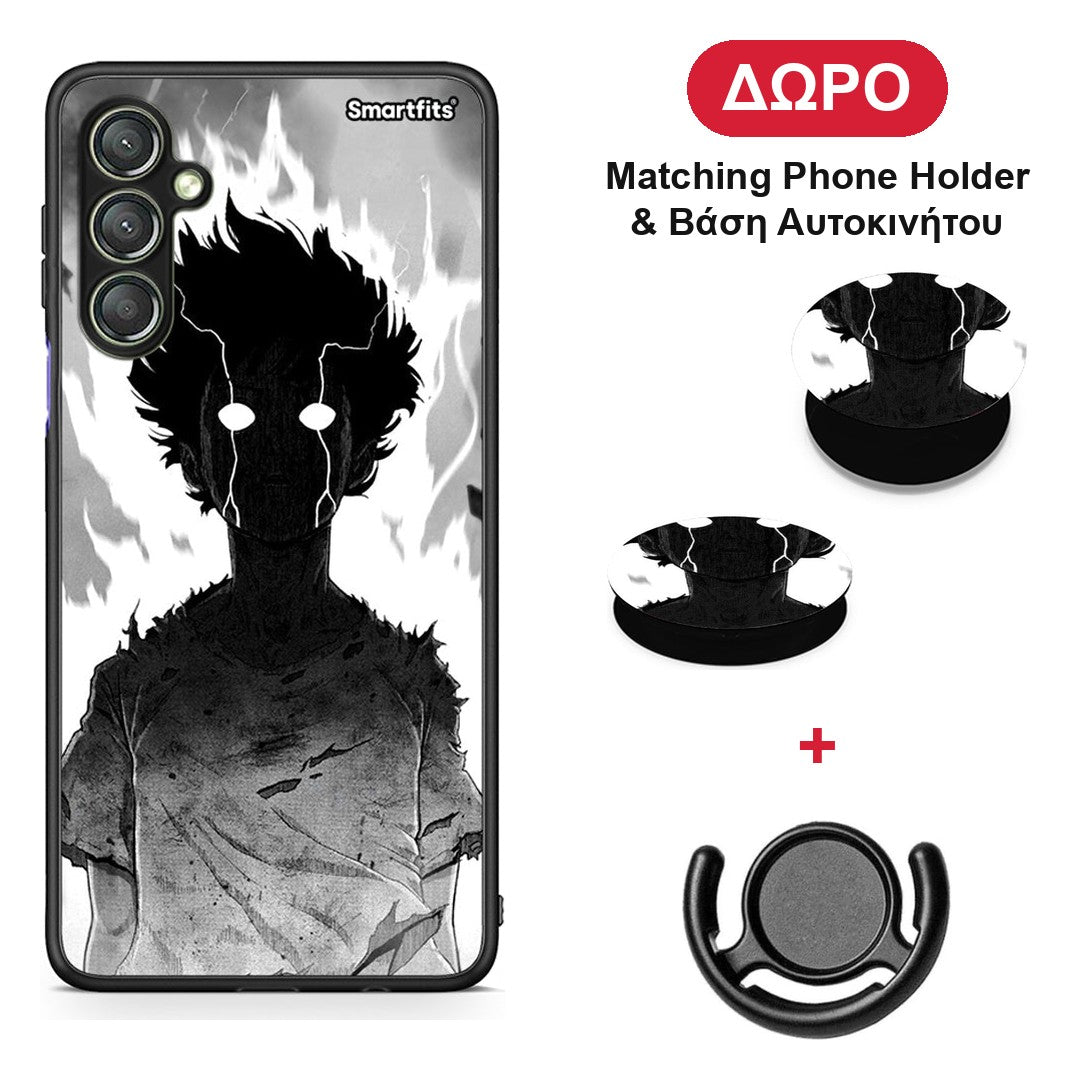 Anime Boy - Samsung Galaxy A24 4G θήκη + Δώρο Phone Holder & Βάση Αυτοκινήτου