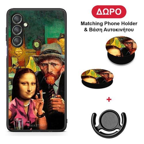 Funny Art - Samsung Galaxy A24 4G θήκη + Δώρο Phone Holder & Βάση Αυτοκινήτου