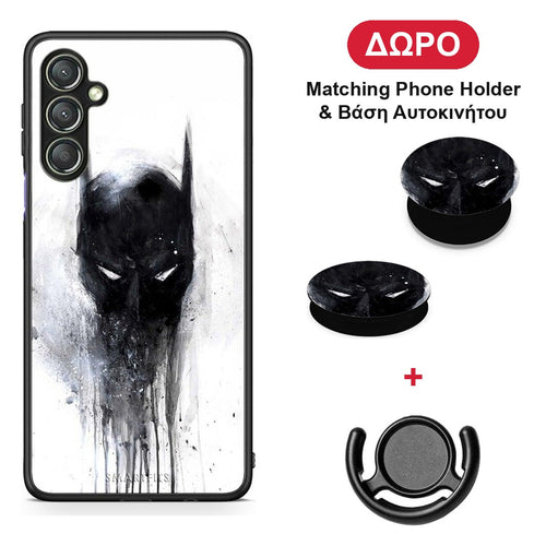 Hero Paint Bat - Samsung Galaxy A24 4G θήκη + Δώρο Phone Holder & Βάση Αυτοκινήτου