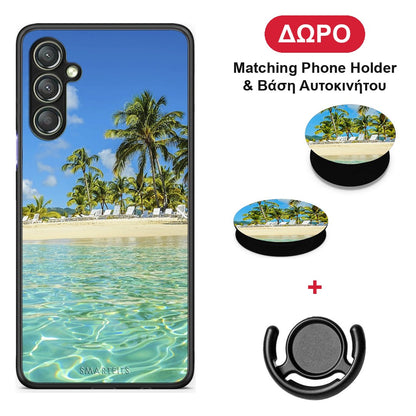 Tropical Vibes - Samsung Galaxy A24 4G θήκη + Δώρο Phone Holder & Βάση Αυτοκινήτου