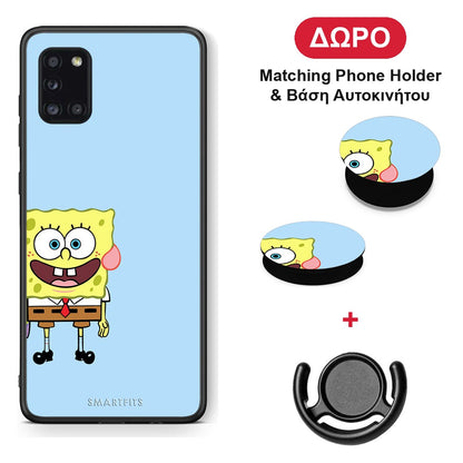 Friends Bob - Samsung Galaxy A31 θήκη + Δώρο Phone Holder & Βάση Αυτοκινήτου