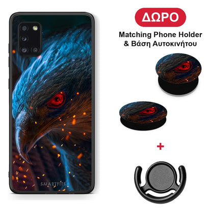 PopArt Eagle - Samsung Galaxy A31 θήκη + Δώρο Phone Holder & Βάση Αυτοκινήτου
