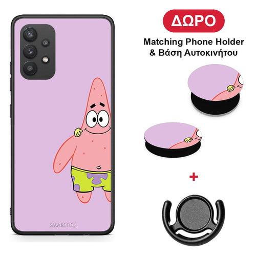 Friends Patrick - Samsung Galaxy A32 4G θήκη + Δώρο Phone Holder & Βάση Αυτοκινήτου