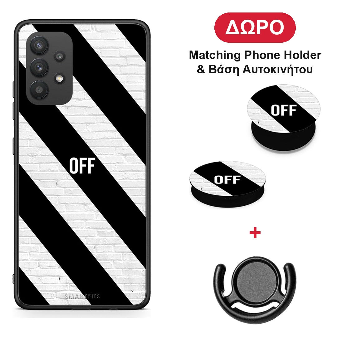 Get Off - Samsung Galaxy A32 4G θήκη + Δώρο Phone Holder & Βάση Αυτοκινήτου
