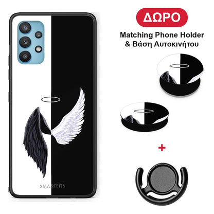 Angels Demons - Samsung Galaxy A32 5G θήκη + Δώρο Phone Holder & Βάση Αυτοκινήτου