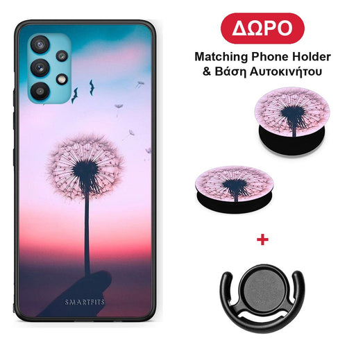 Boho Wish - Samsung Galaxy A32 5G θήκη + Δώρο Phone Holder & Βάση Αυτοκινήτου
