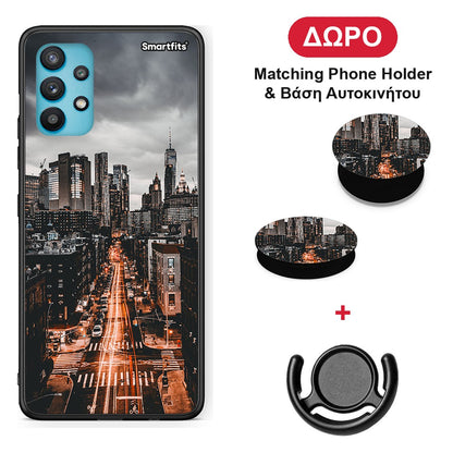 City Lights - Samsung Galaxy A32 5G θήκη + Δώρο Phone Holder & Βάση Αυτοκινήτου