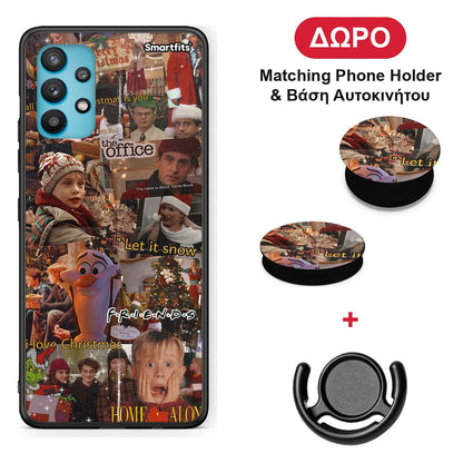 Xmas Wishes - Samsung Galaxy A32 5G θήκη + Δώρο Phone Holder & Βάση Αυτοκινήτου