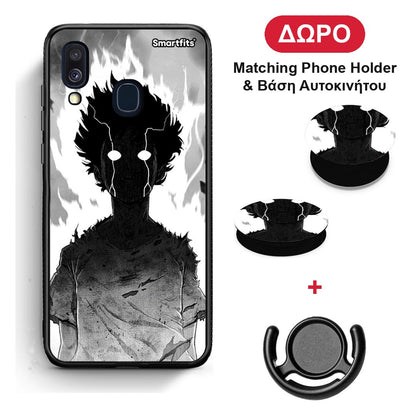 Anime Boy - Samsung Galaxy A40 θήκη + Δώρο Phone Holder & Βάση Αυτοκινήτου