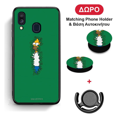 Bush Man - Samsung Galaxy A40 θήκη + Δώρο Phone Holder & Βάση Αυτοκινήτου