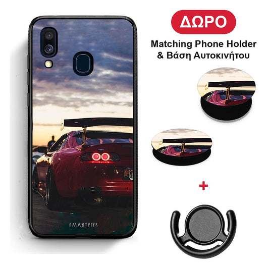 Racing Supra - Samsung Galaxy A40 θήκη + Δώρο Phone Holder & Βάση Αυτοκινήτου