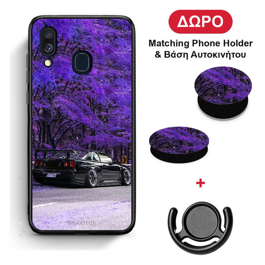 Super Car - Samsung Galaxy A40 θήκη + Δώρο Phone Holder & Βάση Αυτοκινήτου
