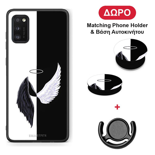 Angels Demons - Samsung Galaxy A41 θήκη + Δώρο Phone Holder & Βάση Αυτοκινήτου