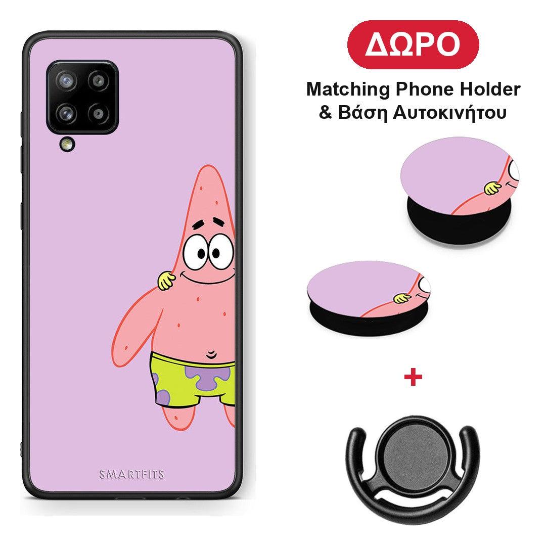 Friends Patrick - Samsung Galaxy A42 θήκη + Δώρο Phone Holder & Βάση Αυτοκινήτου