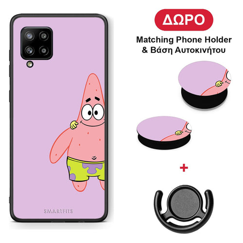 Friends Patrick - Samsung Galaxy A42 θήκη + Δώρο Phone Holder & Βάση Αυτοκινήτου