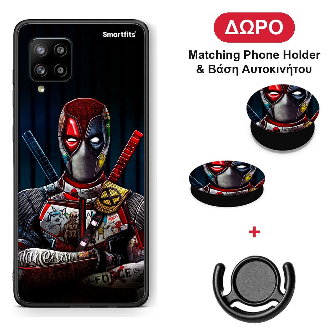 Funny Guy - Samsung Galaxy A42 θήκη + Δώρο Phone Holder & Βάση Αυτοκινήτου