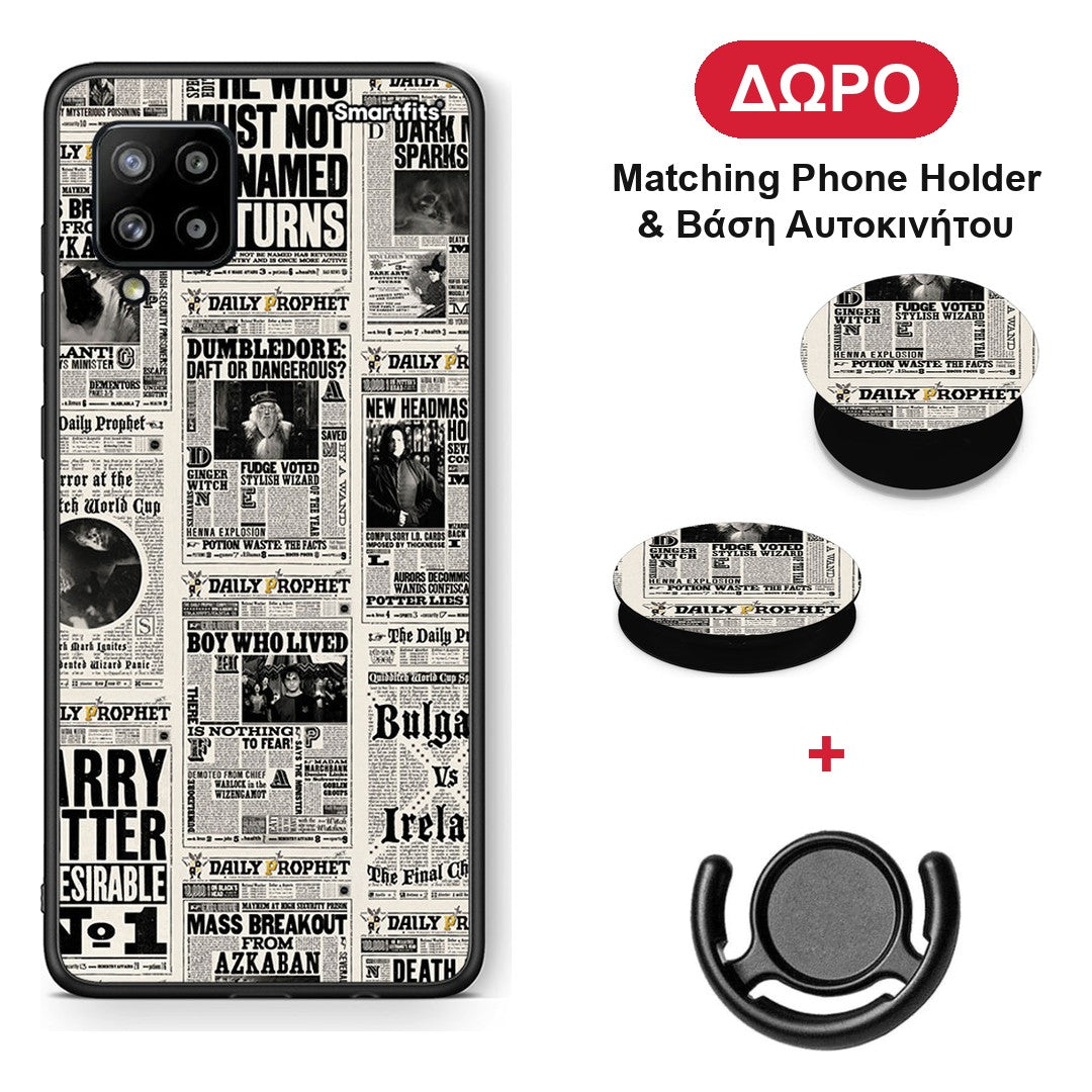 Harry Paper - Samsung Galaxy A42 θήκη + Δώρο Phone Holder & Βάση Αυτοκινήτου