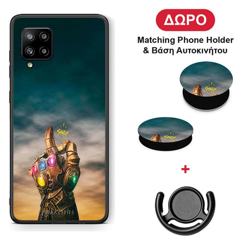 Infinity Snap - Samsung Galaxy A42 θήκη + Δώρο Phone Holder & Βάση Αυτοκινήτου