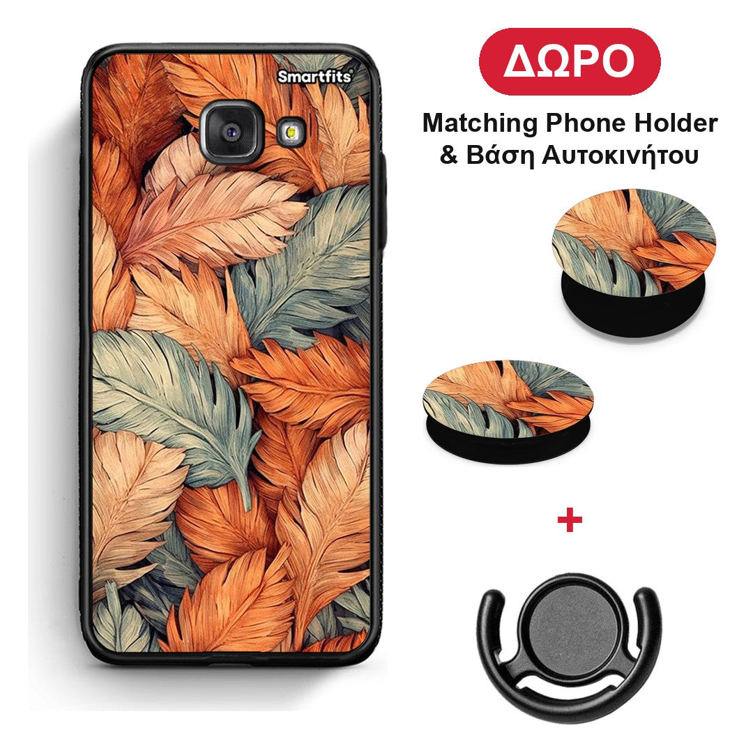 Autumn Leaves - Samsung Galaxy A5 2017 θήκη + Δώρο Phone Holder & Βάση Αυτοκινήτου