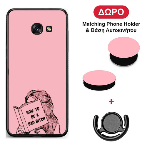 Bad Bitch - Samsung Galaxy A5 2017 θήκη + Δώρο Phone Holder & Βάση Αυτοκινήτου