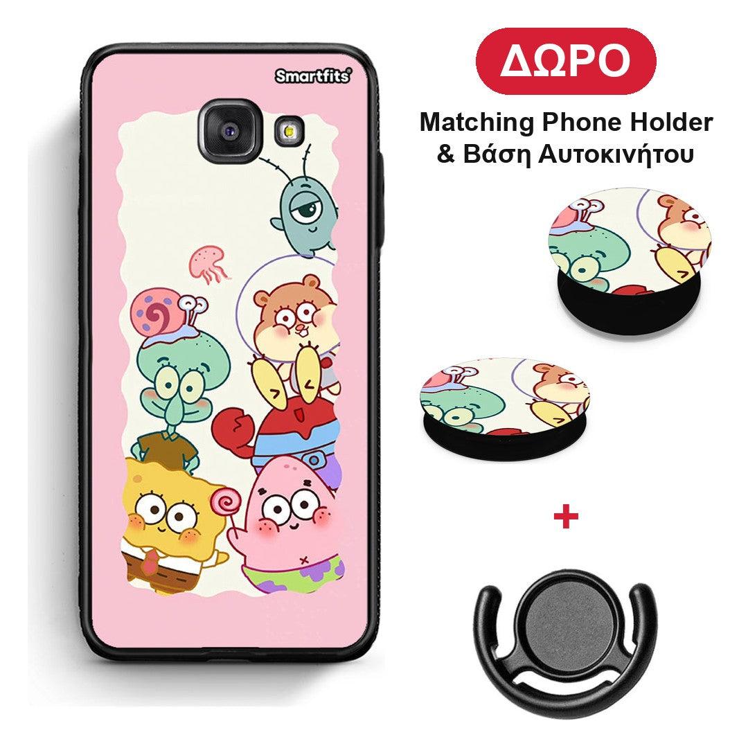 Cute Companion - Samsung Galaxy A5 2017 θήκη + Δώρο Phone Holder & Βάση Αυτοκινήτου