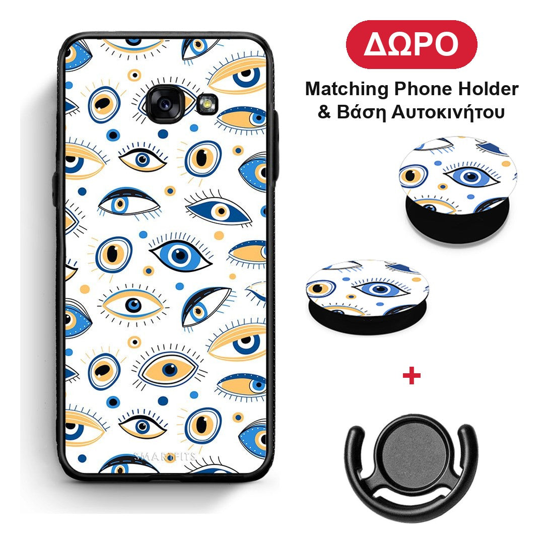 Ftou Ftou - Samsung Galaxy A5 2017 θήκη + Δώρο Phone Holder & Βάση Αυτοκινήτου