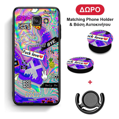Game Over - Samsung Galaxy A5 2017 θήκη + Δώρο Phone Holder & Βάση Αυτοκινήτου