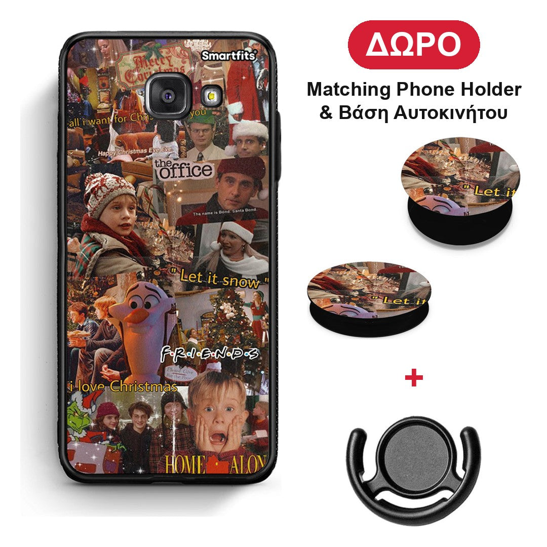 Xmas Wishes - Samsung Galaxy A5 2017 θήκη + Δώρο Phone Holder & Βάση Αυτοκινήτου