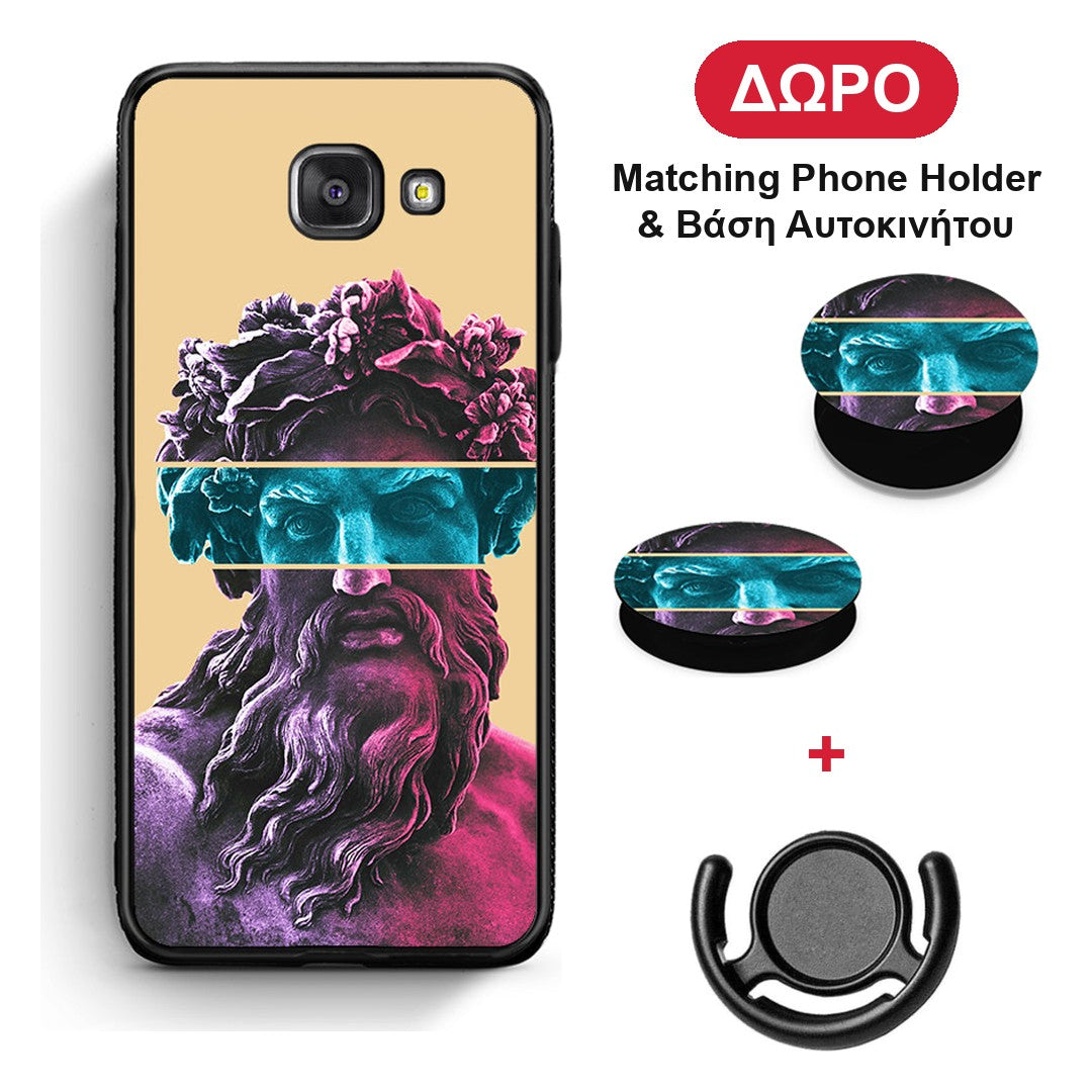 Zeus Art - Samsung Galaxy A5 2017 θήκη + Δώρο Phone Holder & Βάση Αυτοκινήτου