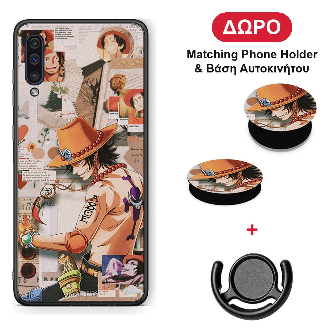 Anime Collage - Samsung Galaxy A50 / A30s θήκη + Δώρο Phone Holder & Βάση Αυτοκινήτου