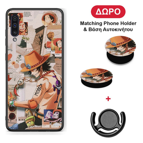 Anime Collage - Samsung Galaxy A50 / A30s θήκη + Δώρο Phone Holder & Βάση Αυτοκινήτου